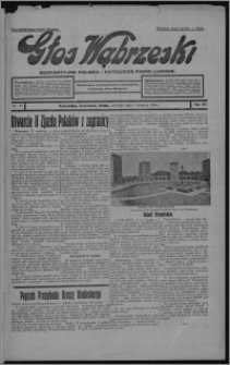 Głos Wąbrzeski : bezpartyjne polsko-katolickie pismo ludowe 1934.08.09, R. 13[!], nr 93