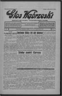 Głos Wąbrzeski : bezpartyjne polsko-katolickie pismo ludowe 1934.10.09, R. 15, nr 119