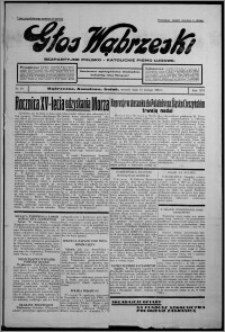 Głos Wąbrzeski : bezpartyjne polsko-katolickie pismo ludowe 1935.02.12, R. 16, nr 19