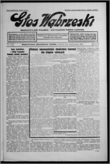 Głos Wąbrzeski : bezpartyjne polsko-katolickie pismo ludowe 1935.10.03, R. 16, nr 117