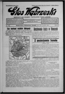 Głos Wąbrzeski : bezpartyjne polsko-katolickie pismo ludowe 1935.12.14, R. 16, nr 148