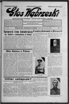 Głos Wąbrzeski : bezpartyjne polsko-katolickie pismo ludowe 1937.01.12, R. 18, nr 4