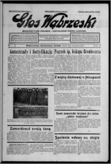 Głos Wąbrzeski : bezpartyjne polsko-katolickie pismo ludowe 1937.01.19, R. 18, nr 7