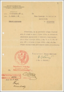 Powiadomienie o nowej funkcji : stałego nauczyciela publicznych szkół powszechnych