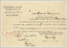 Zawiadomienie o planowanej wizytacji