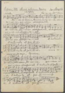 Mane nobiscum, Domine : na 6 głosów