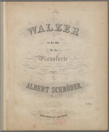 Walzer : in As dur für das Pianoforte : op. 3