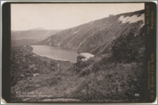 Der grossen Teich m. Heinrichsbaude u. Schneekoppe