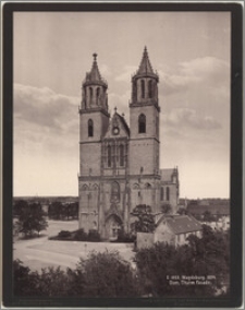 Magdeburg - Dom, Thurm Facade