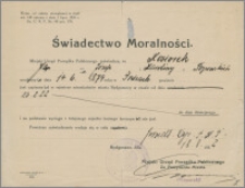 Świadectwo moralności