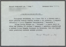 Oświadczenie Henryka Stempowskiego w sprawie Mariana Korejwo