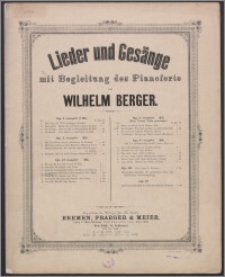 Es glich dem Maienthaue : Op. 11 No. 3