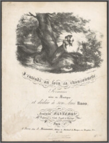 J'entends au loin sa chansonnette : romance avec accompagnement de piano et hautbois