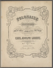 Polonaise : für das Pianoforte : Op. 3
