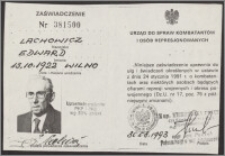 Zaświadczenie Nr 381500