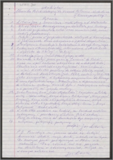 Ankieta do "Słownika Polski Walczącej na Kresach Półn. - Wsch. II Rzeczypospolitej"