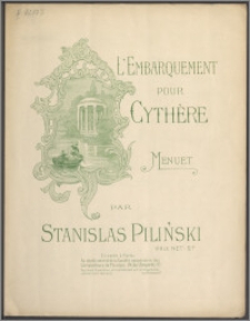 L'embarquement pour cythère : menuet : op. 152