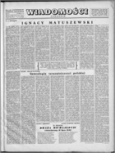 Wiadomości, R. 1, nr 28 (28), 1946