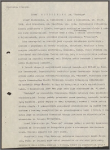 Życiorys Józefa Niedzielko, ps. "Jadwiga"