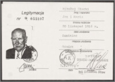 Legitymacja nr 055107