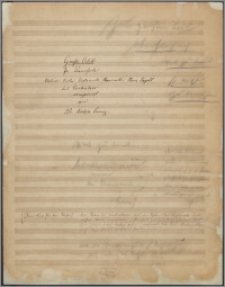 Grosses Octett : für Pianoforte, Violine, Viola, Violoncello, Clarinette, Horn, Fagott und Contrabass