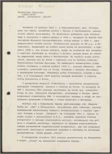 Mieczysław Szczerski (1912-1975) pseud. "Szczerbic", "Żulik" [życiorys]