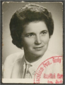 Krystyna Straczycka z domu Mackiewicz