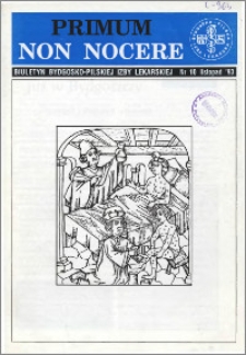 Primum Non Nocere 1993 nr 10