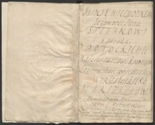 Diariusz sejmu z 1724 r. oraz zbiór rękopisów i druków dotyczących tumultu toruńskiego, jezuitów, sejmiku województwa chełmińskiego oraz Trybunału Skarbowego w Radomiu