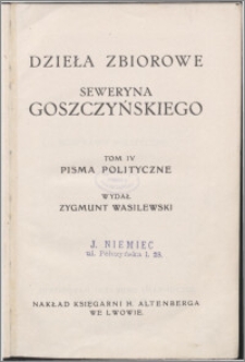 Pisma polityczne
