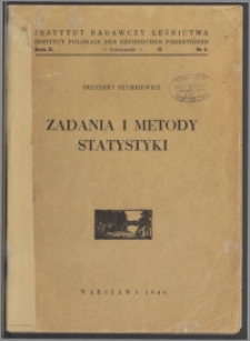 Zadania i metody statystyki