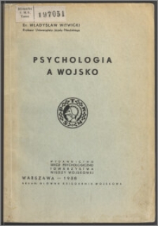 Psychologia a wojsko