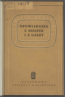 Opowiadania z książek i z gazet