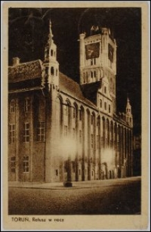 Toruń - Ratusz Staromiejski w nocy