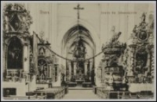 Toruń - wnętrze bazyliki katedralnej świętych Janów