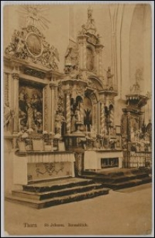 Toruń - wnętrze bazyliki katedralnej świętych Janów