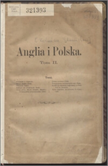 Anglia i Polska. T. 2