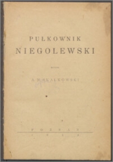 Pułkownik Niegolewski