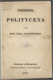 Przedburza polityczna