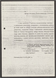 Zaproszenie do udziału w Komisji Historycznej byłego Obszaru Północno-Wschodniego