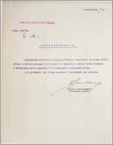 [Zaświadczenie dla Walentego Stopikowski... z dnia 30 kwietnia 1931 r.].