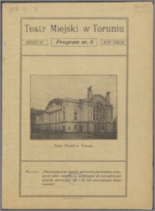 [Program] : [Incipit:]"Żołnierz Królowej Madagaskaru" krotochwila w 3-ch aktach przez Stanisława Dobrzańskiego
