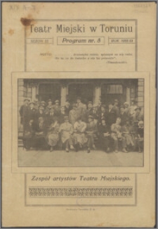 [Program] : [Incipit:] "Polacy w Ameryce" wodewil w 5-ciu aktach ze śpiewami i tańcami przez Cyryla Danielewskiego