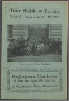 [Program] : [Incipit:]"Jutro pogoda" komedja w 3-ch aktach Hopwood'a