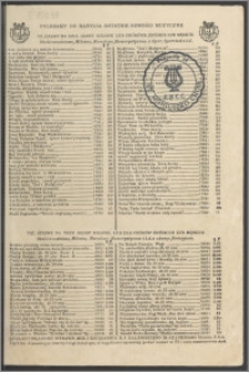 Pieśń zgody : opracowane z fortepianu "Witaj królu" polonez