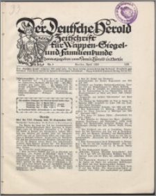 Der Deutsche Herold 1928, Jg. 59 no 4