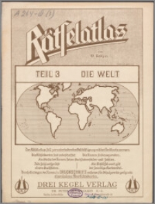 Rätselatlas. Teil 3, Die Welt