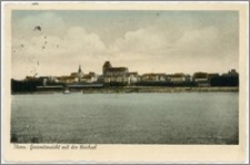 Toruń widok ogólny - Thorn. Gesamtansicht mit der Weichsel