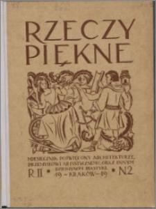 Rzeczy Piękne 1919, R. 2, nr 2