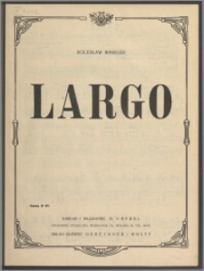 Largo : [na fortepian]